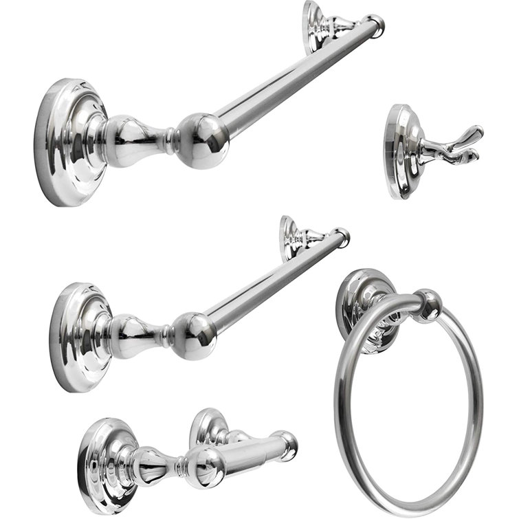 ATAYAL Robiki 5 Piece Bathroom Hardware Set Wayfair